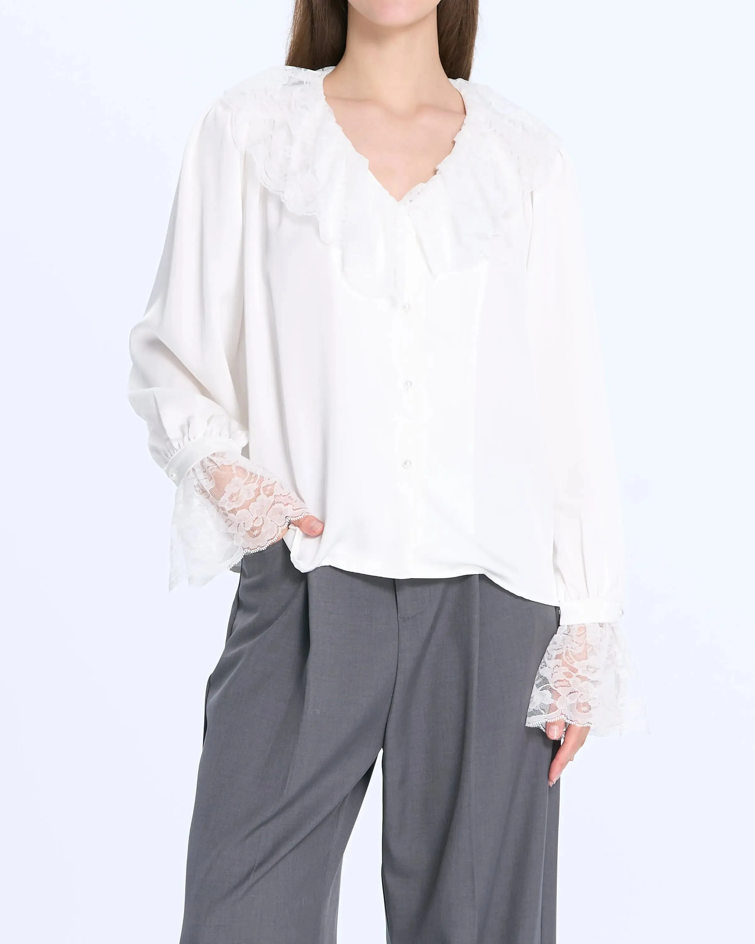 6002 Lace Blouse