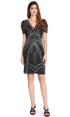 Adrianna Papell AP1E205816 Short Sheath Dress