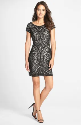 Adrianna Papell - Beaded Sheath Dress 41902260