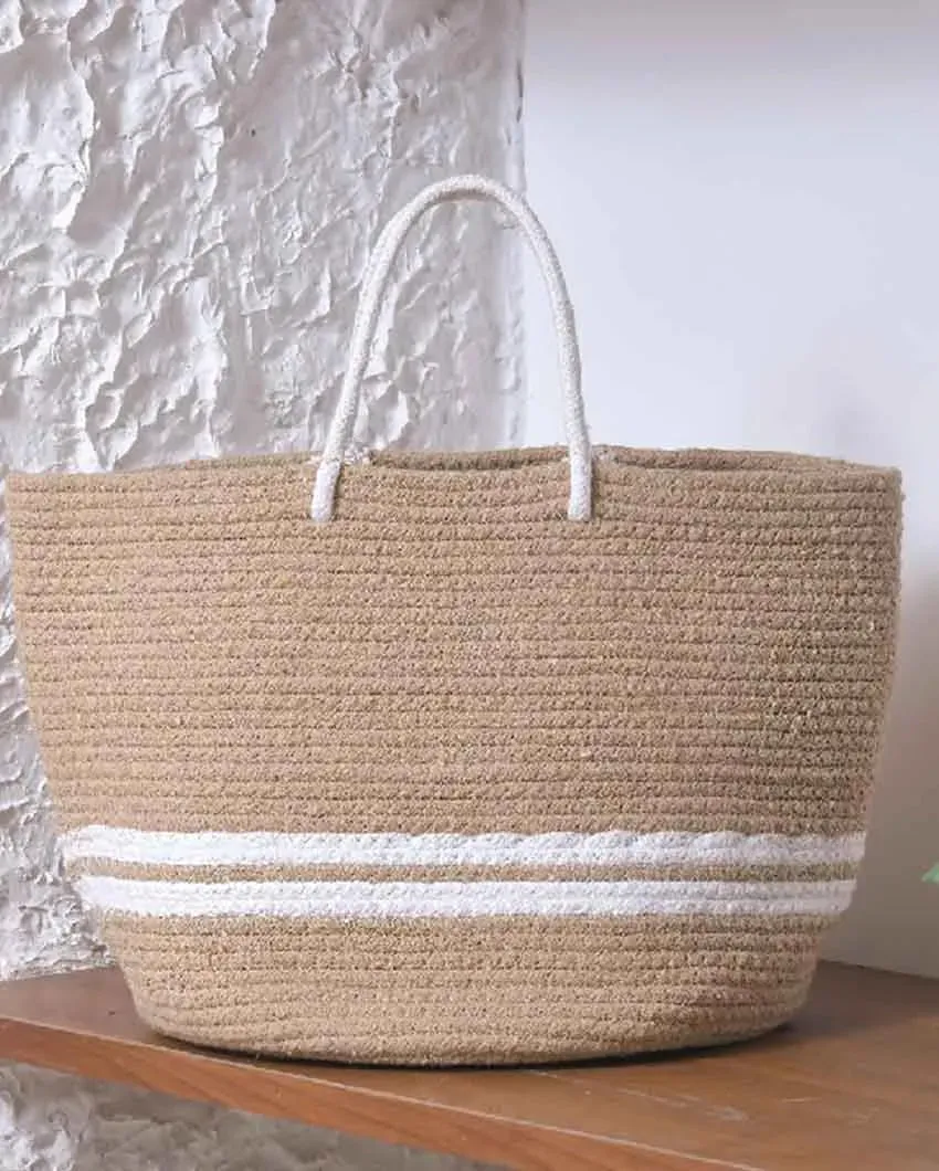 Aloha Tote Jute Bag | 10 x 10 inches