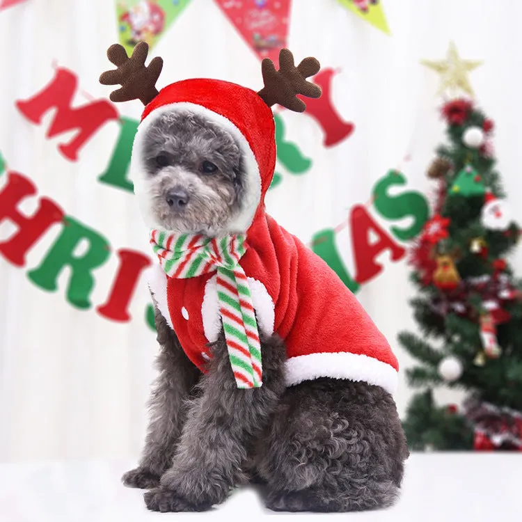 Amy Fashion - Christmas Dog's Funny Clothes & Sweater