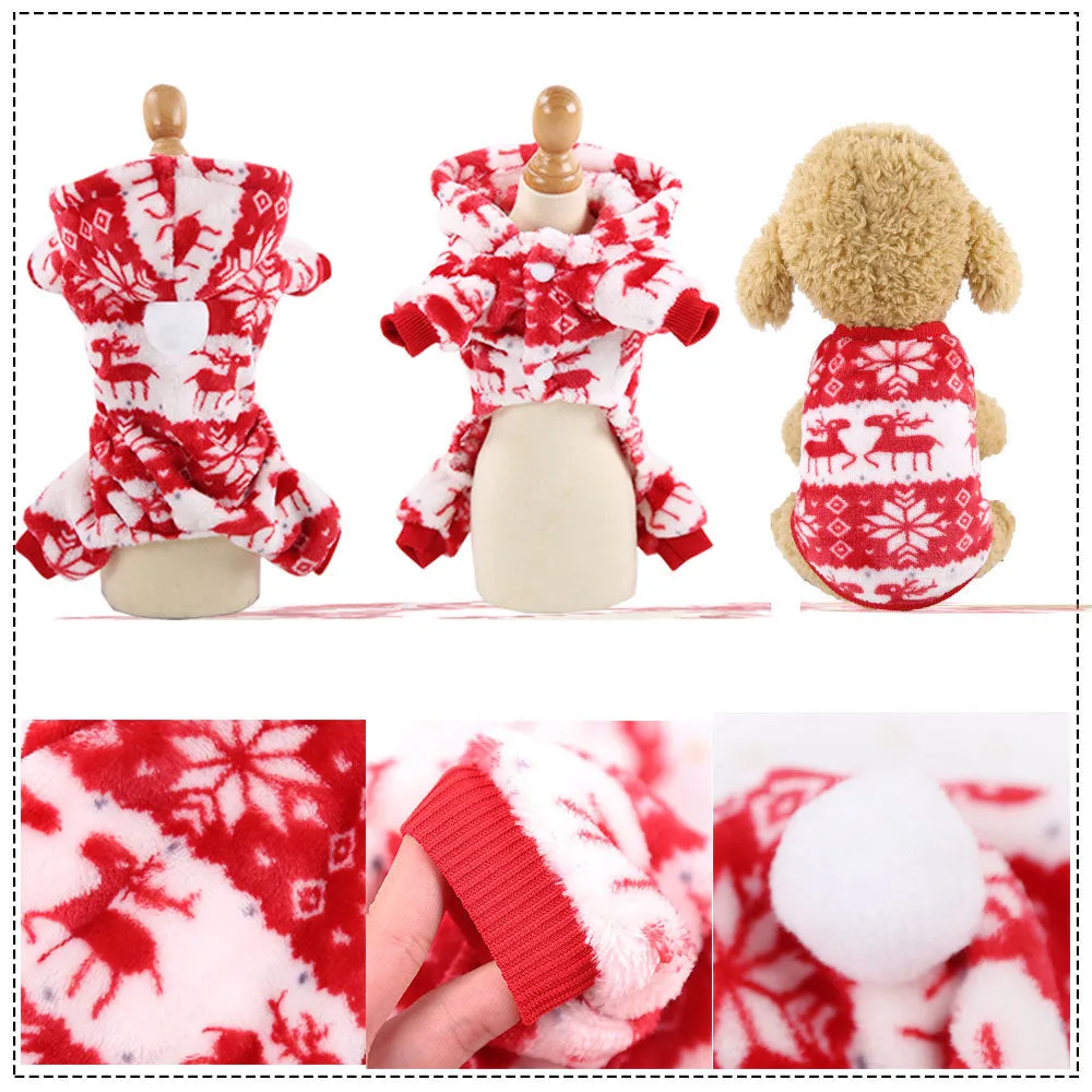 Amy Fashion - Christmas Dog's Funny Clothes & Sweater