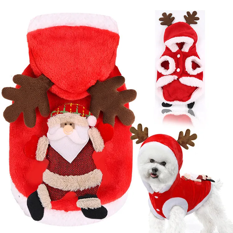 Amy Fashion - Christmas Dog's Funny Clothes & Sweater