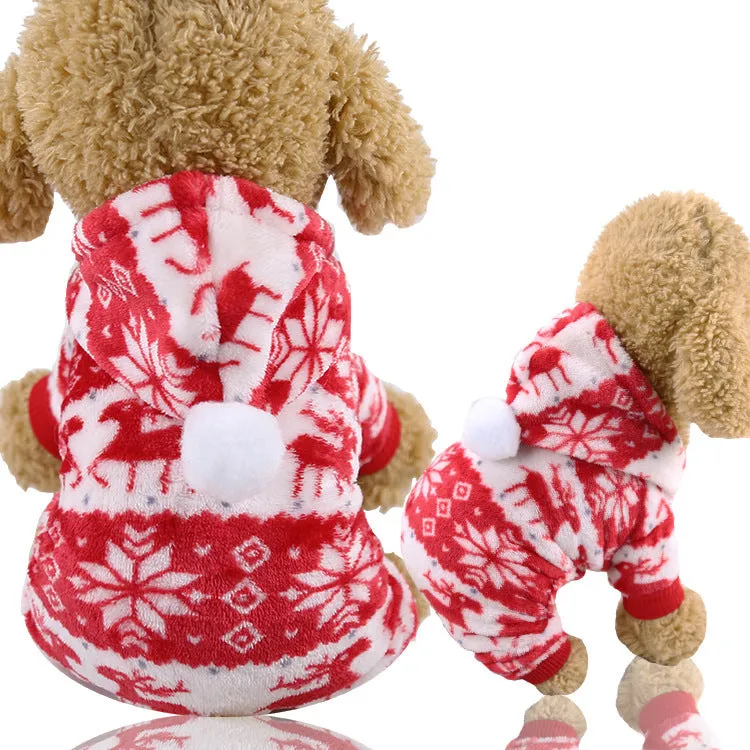 Amy Fashion - Christmas Dog's Funny Clothes & Sweater