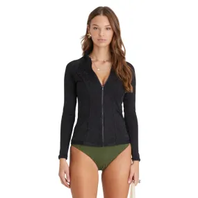 Aqua Blu Lyla Rash Guard A23018NE - Nero Black