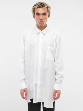 Asymmetric Shirt (PN-B008-051-WHITE)