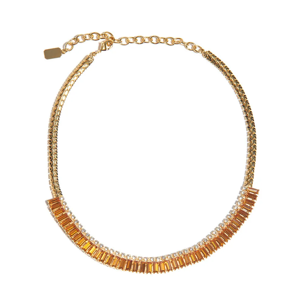 AVIGNON Baguette Necklace