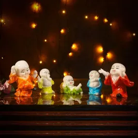 Baby Laughing Buddha Figurines