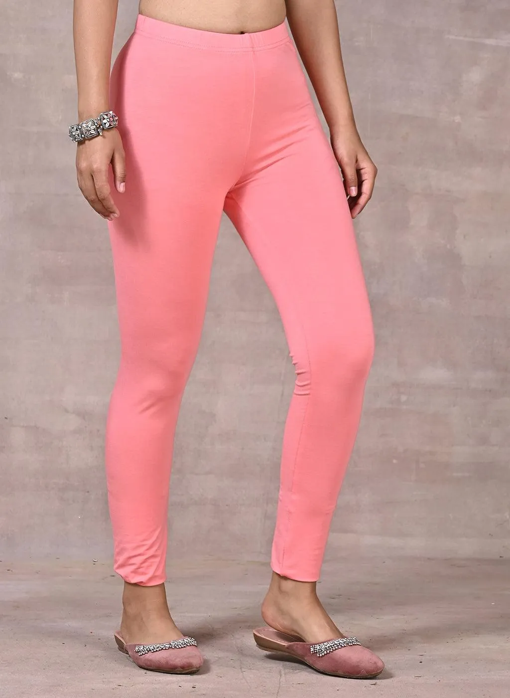 Baby Pink Plain Tight