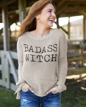 BADASS WITCH CREW COTTON