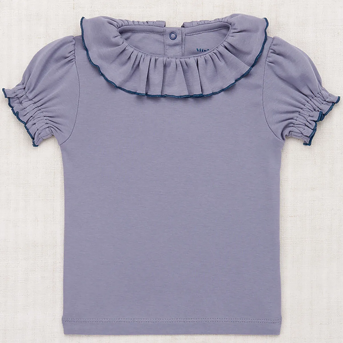 Balloon Sleeve Paloma Tee in Pewter by Misha & Puff - Last Ones In Stock - 4-6 Years