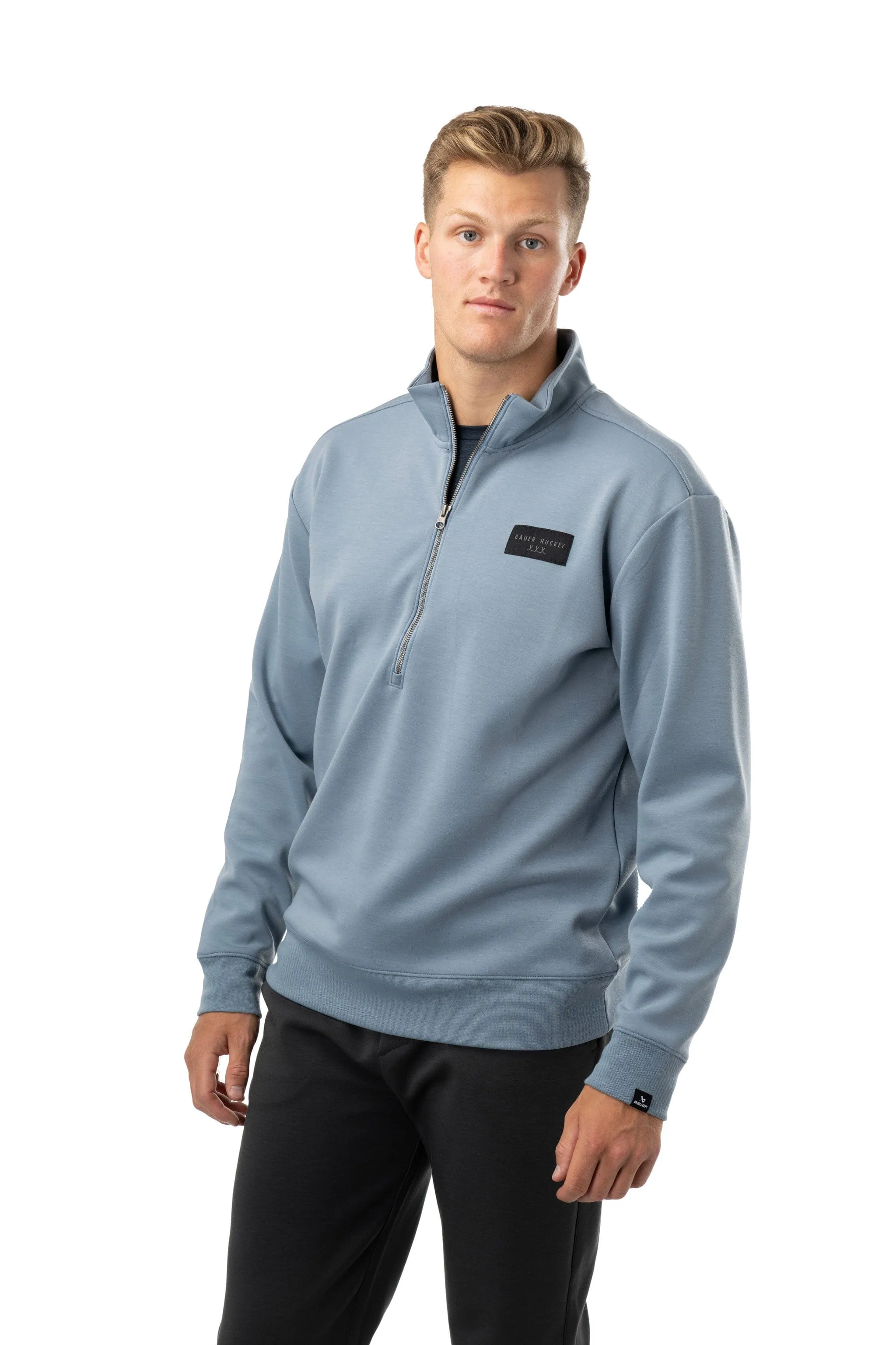 Bauer First Line Collection 1/2 Zip Pullover Senior - Blue