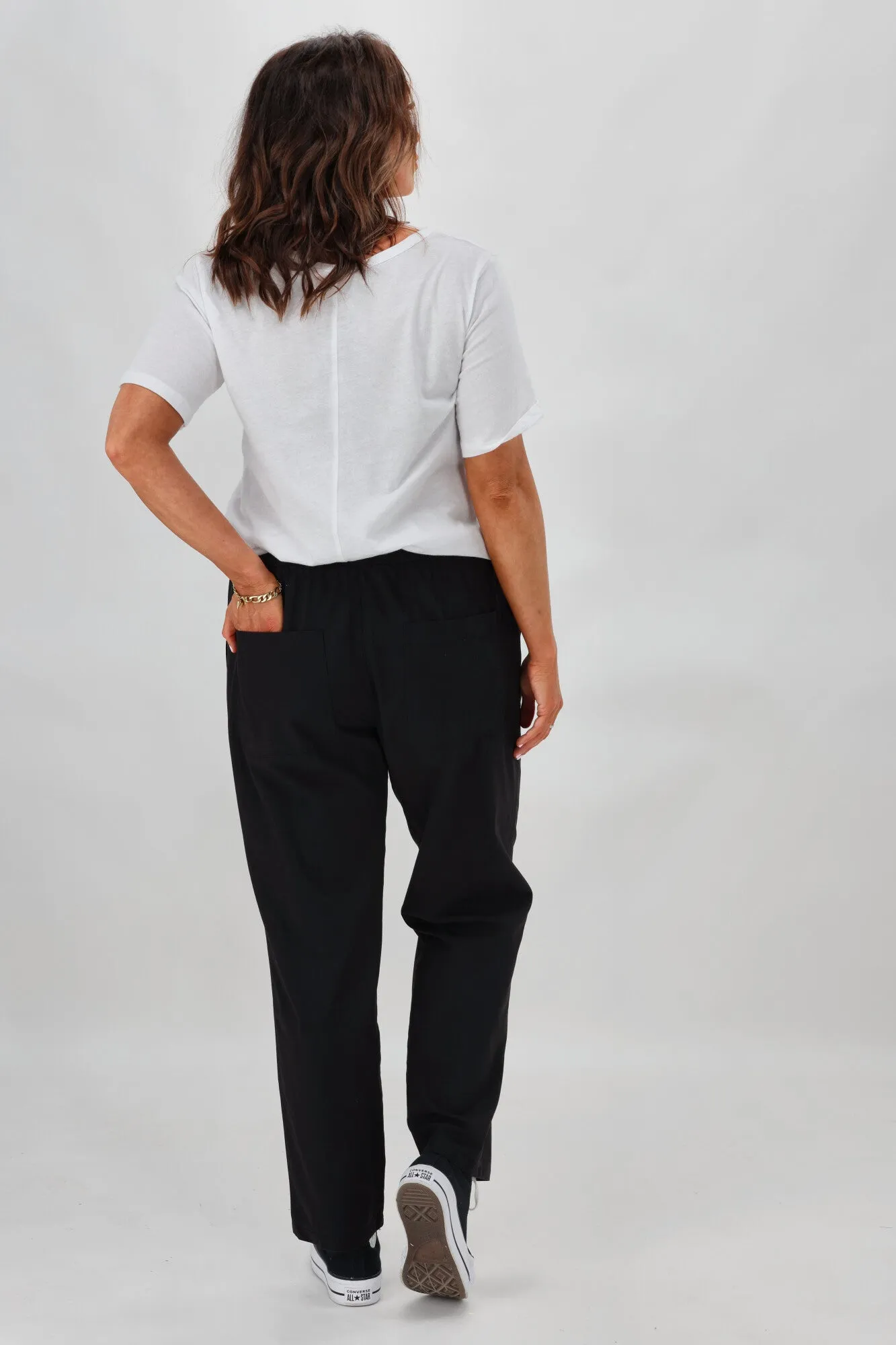 Betty Basics Santa Monica Pant Carbon