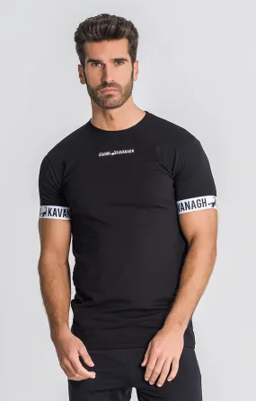 Black Drift Elastic Tee