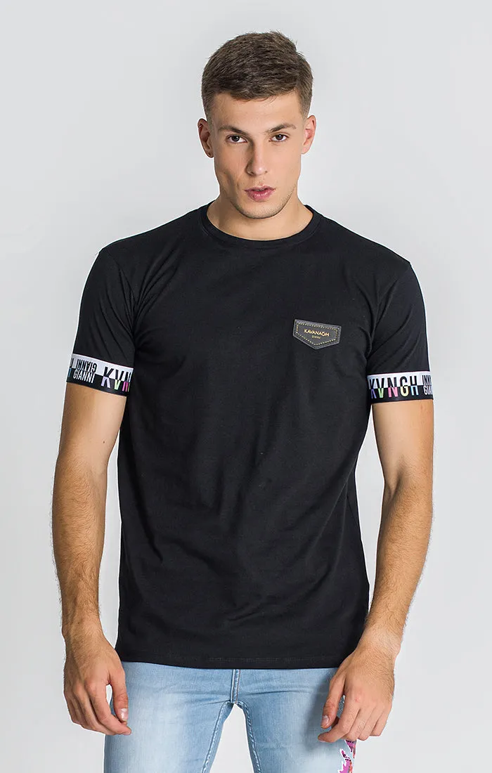 Black Unstoppable Elastic Tee