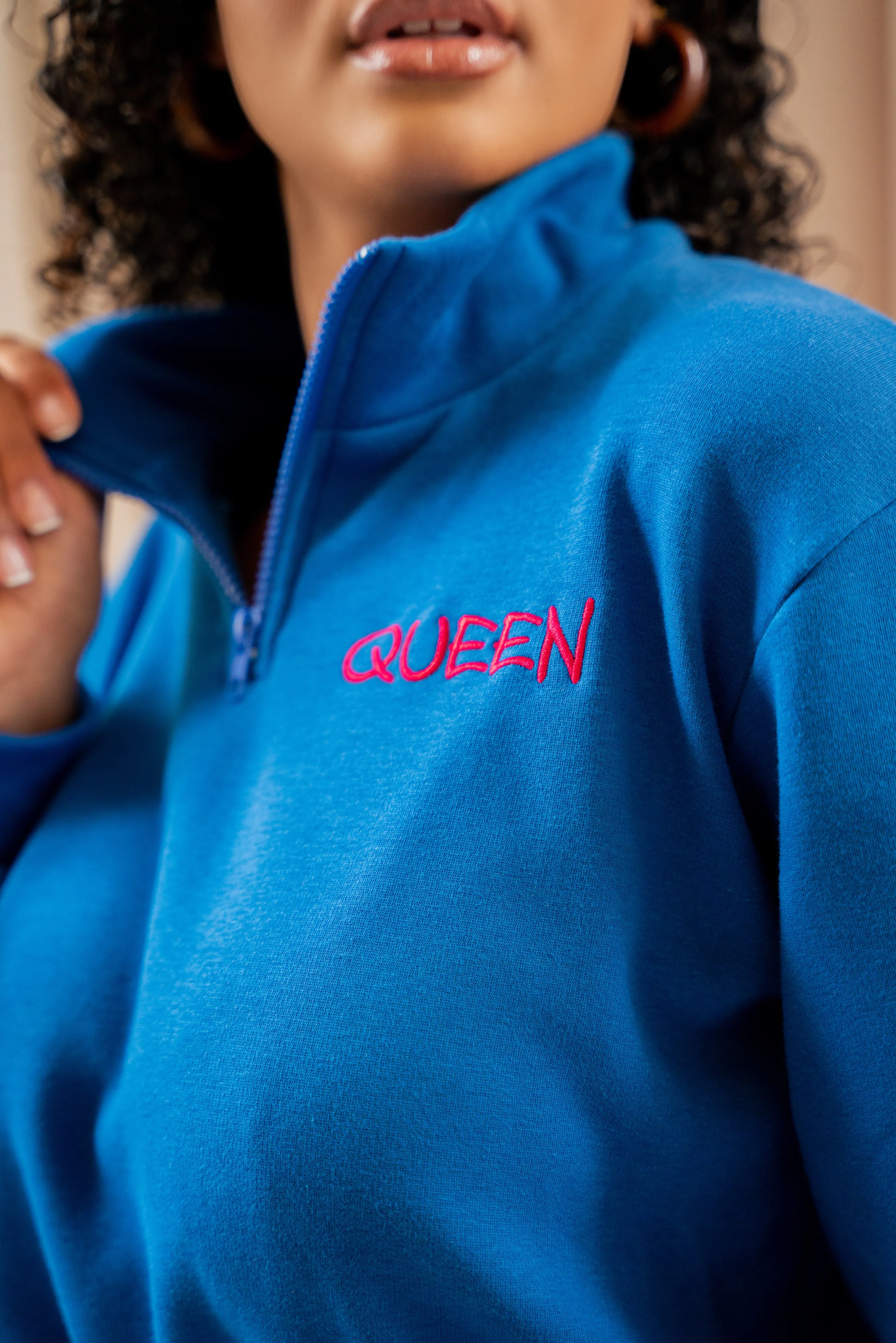 BLUE QUEEN Pullover JOGGER Set