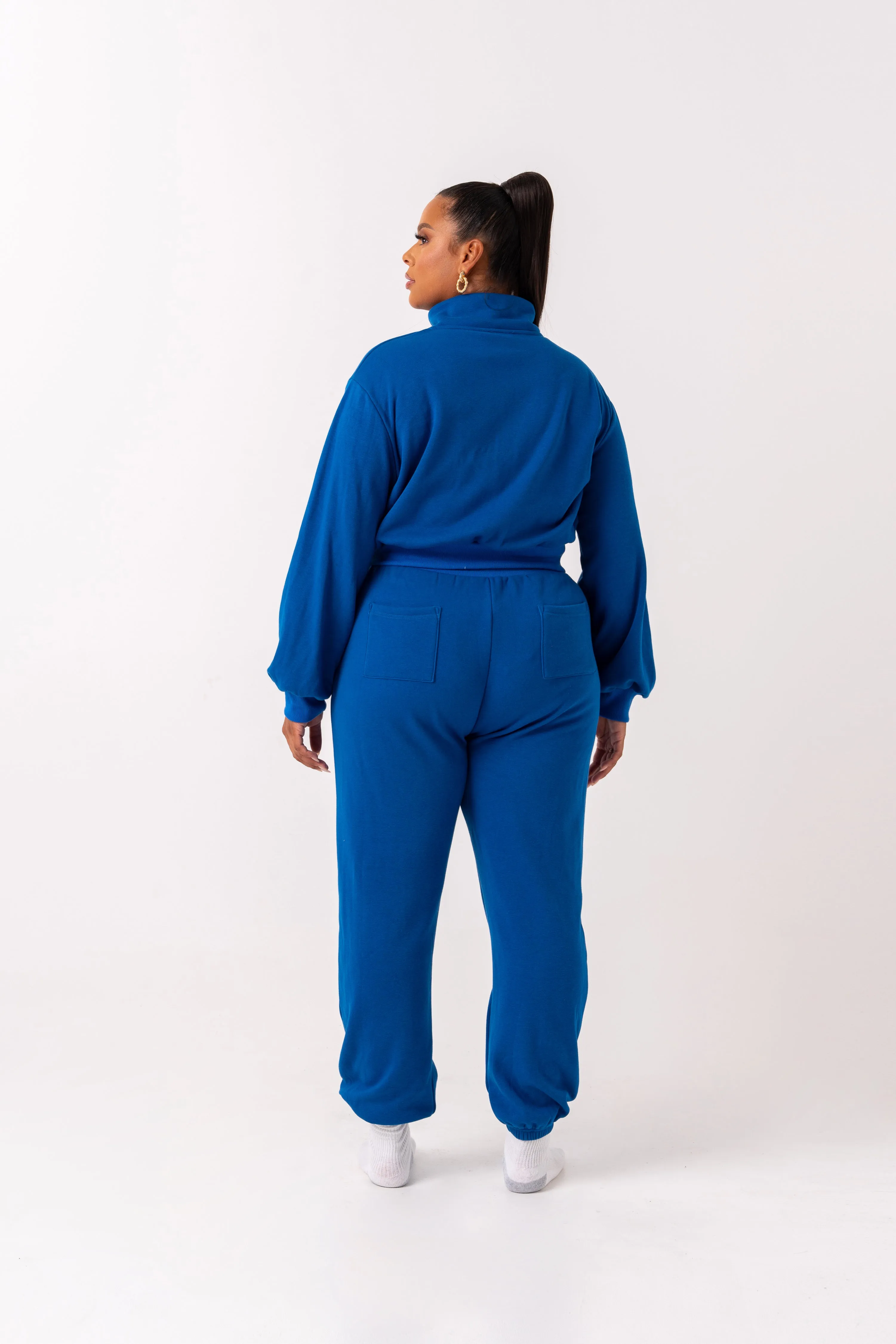 BLUE QUEEN Pullover JOGGER Set