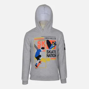 BOYS HOODED PULLOVER