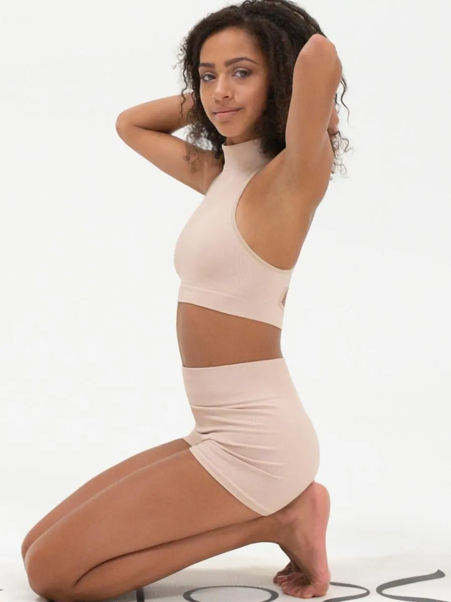 Capezio - Seamless Rib Crop Top