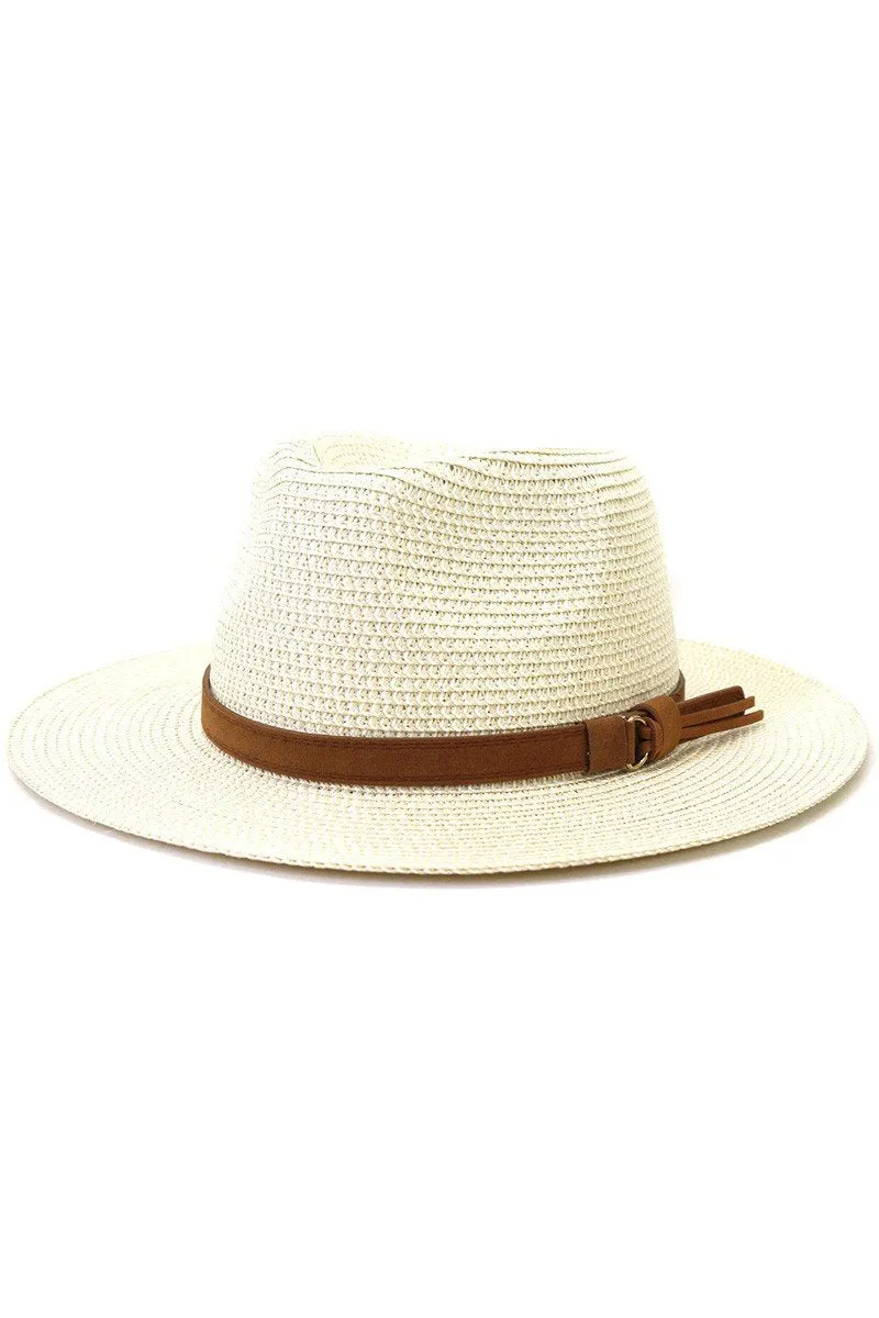 CASUAL FASHION DANDY WOMAN PANAMA HAT