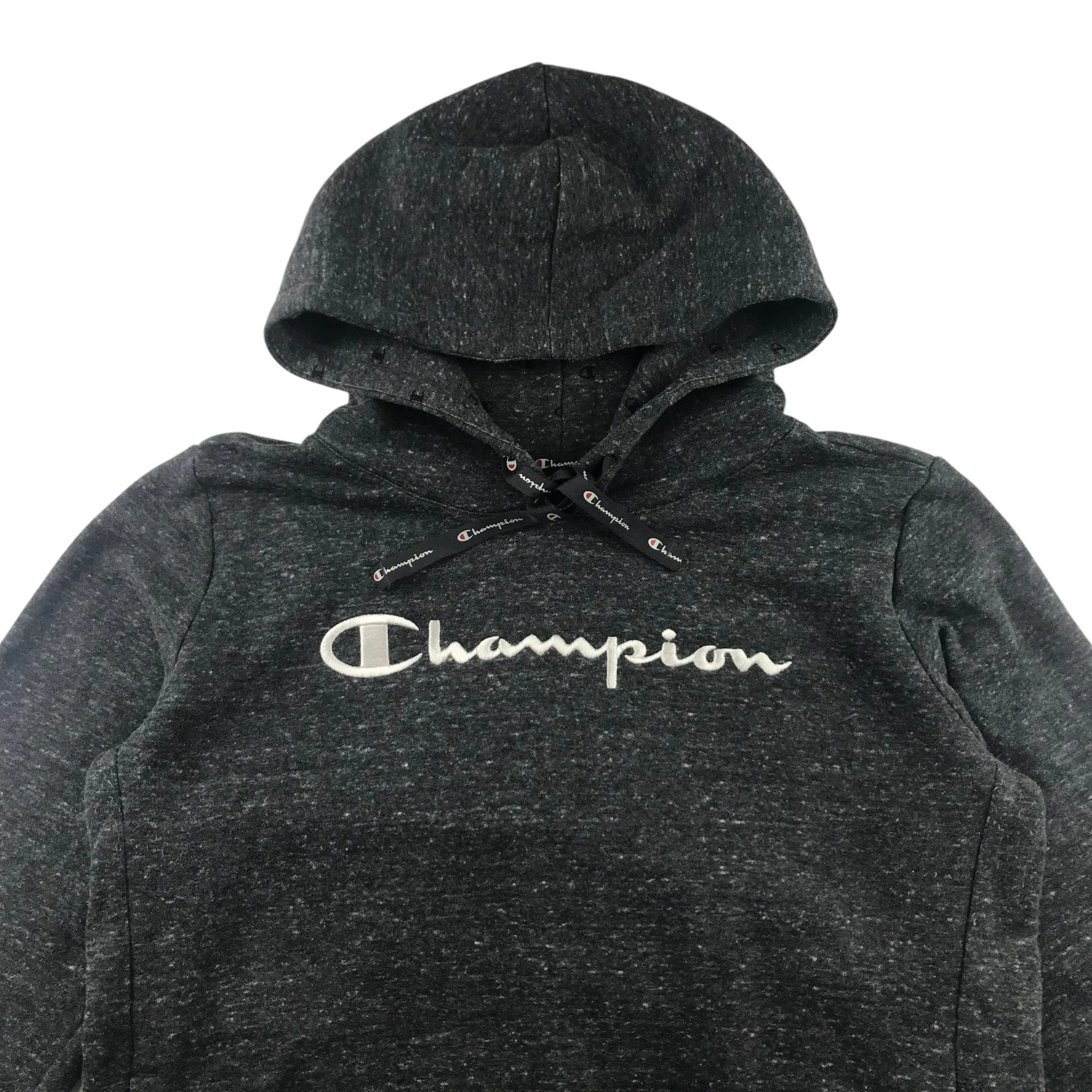 Champion hoodie women size L grey pullover jersey