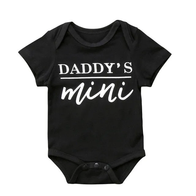 Daddys Mommys Mini Onesie