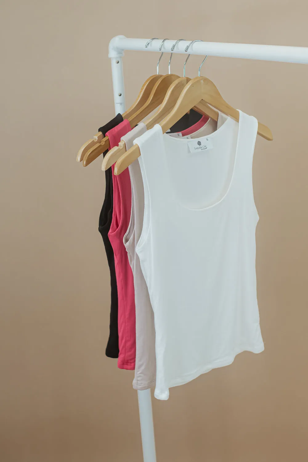 Daily Bliss Basic Tank, Ivory