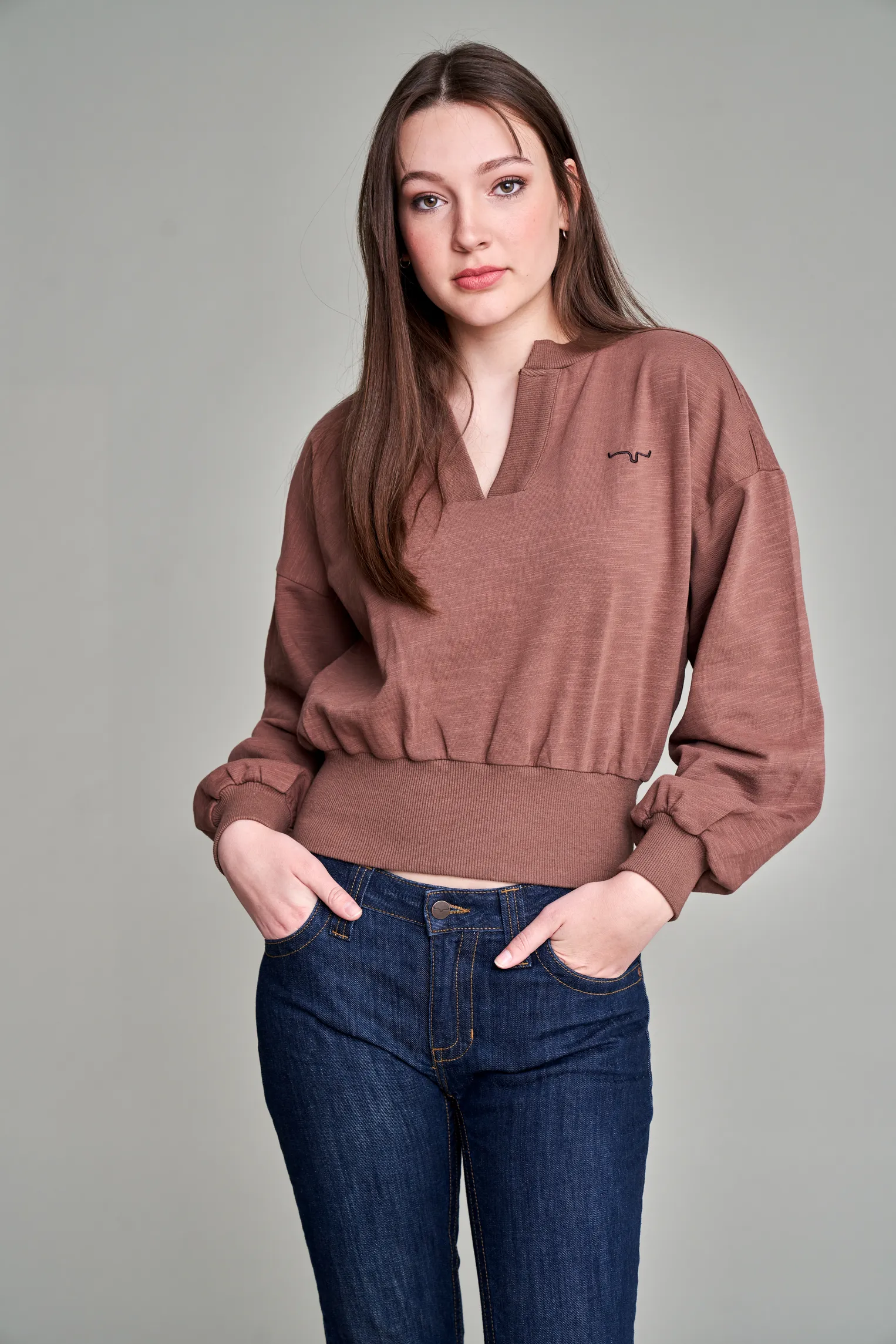 Dewey V Neck Top