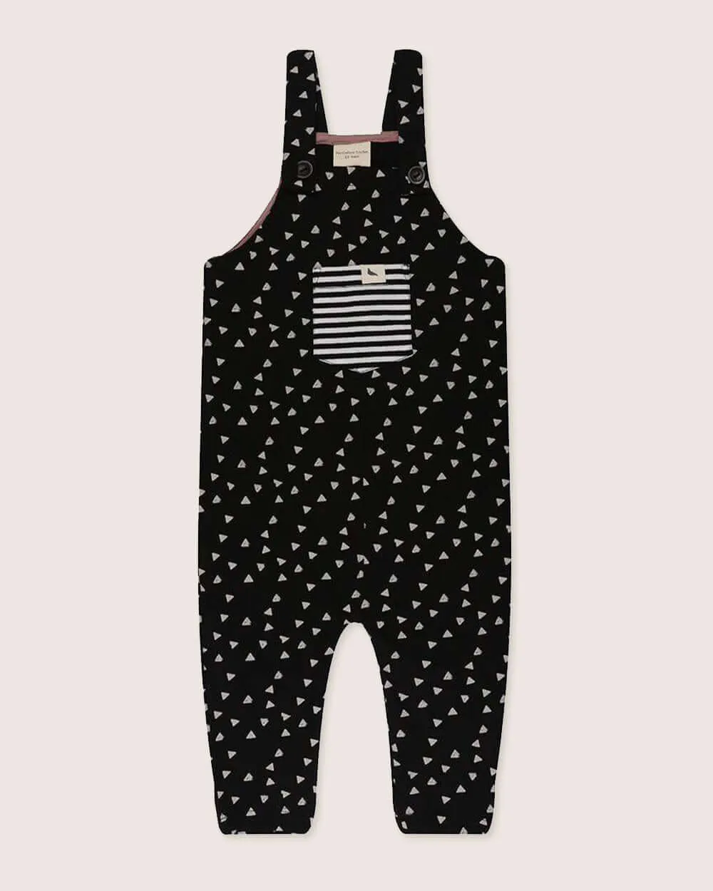 Easy Fit Triangle Dungarees