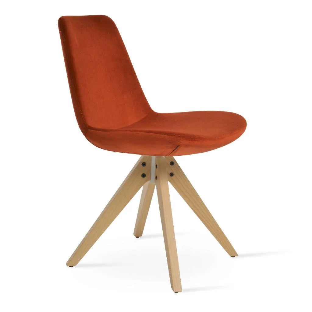 Eiffel Pyramid Swivel Dining Chair