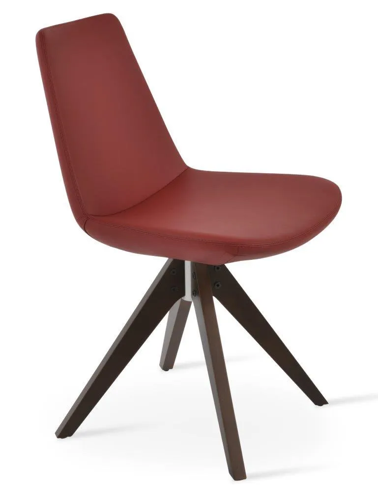 Eiffel Pyramid Swivel Dining Chair