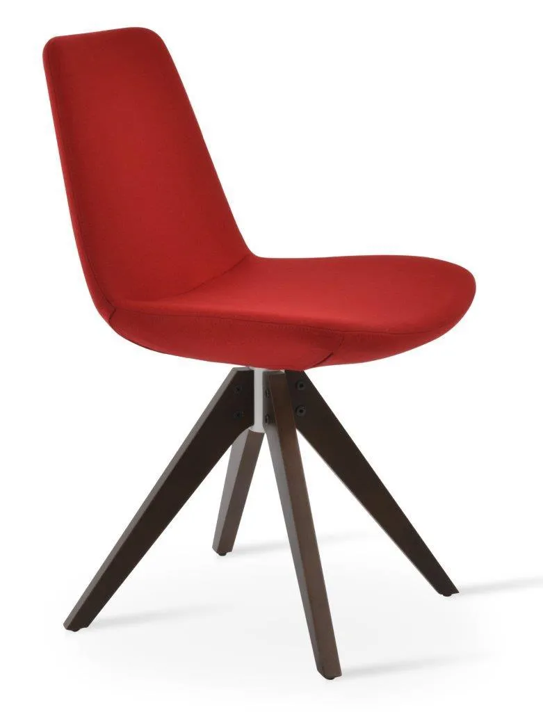 Eiffel Pyramid Swivel Dining Chair