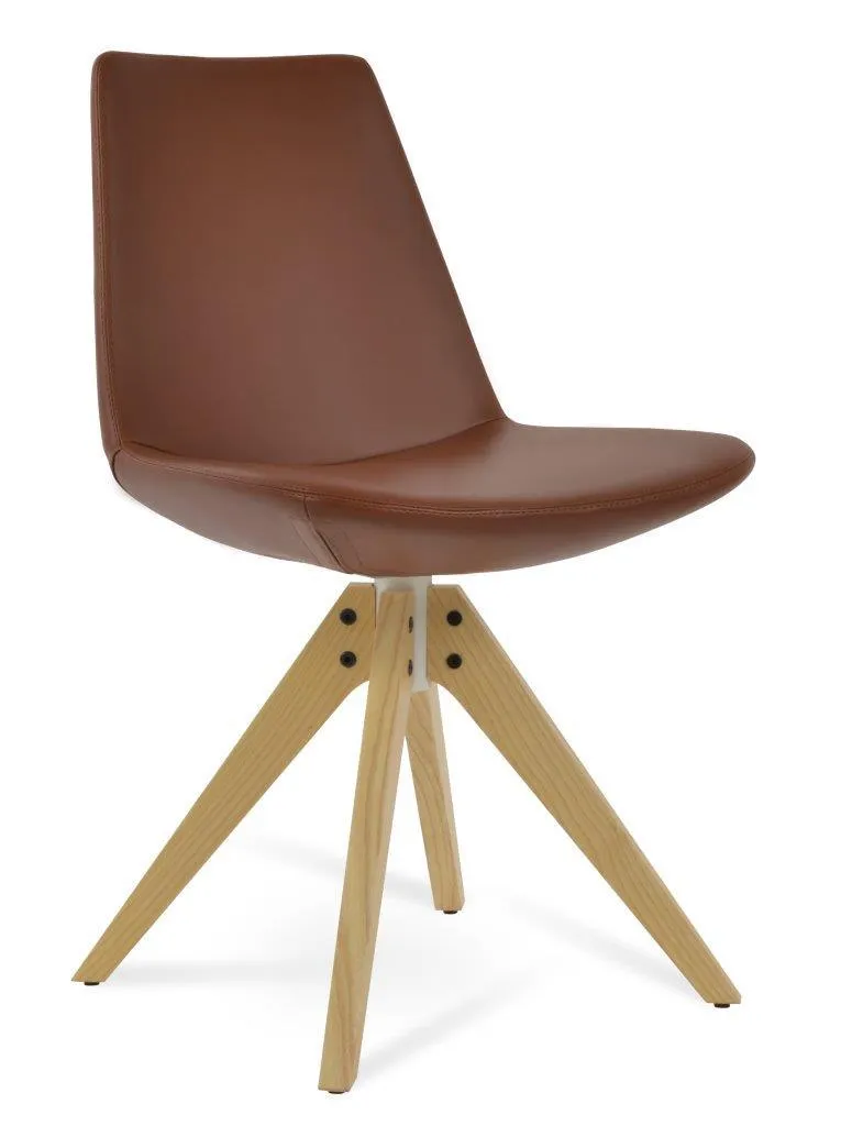 Eiffel Pyramid Swivel Dining Chair