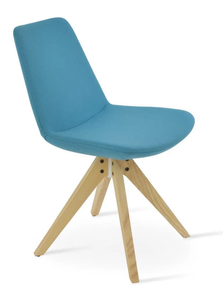 Eiffel Pyramid Swivel Dining Chair