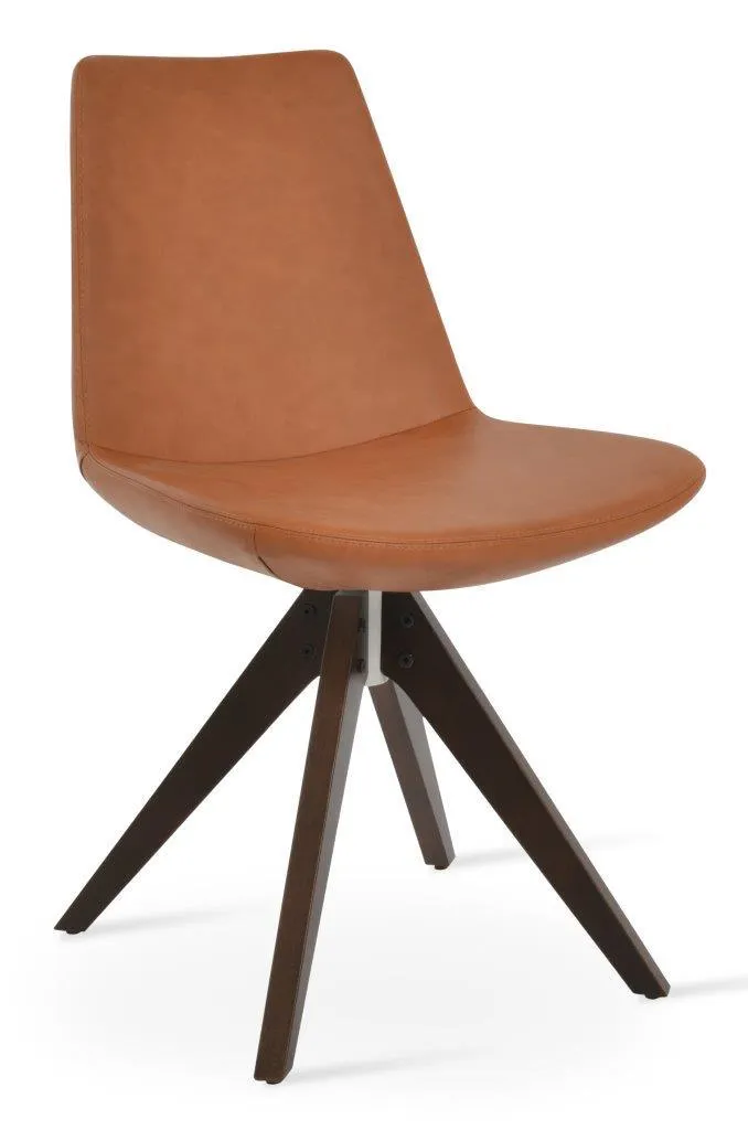 Eiffel Pyramid Swivel Dining Chair