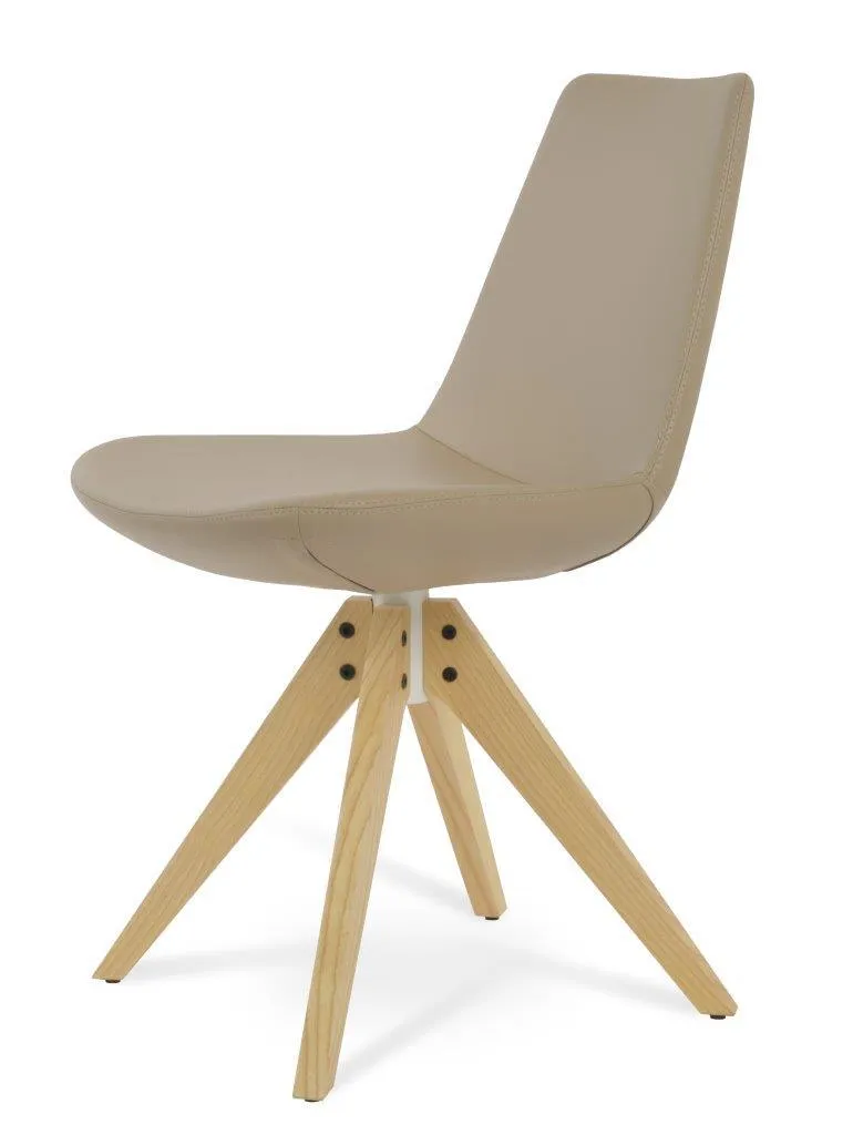 Eiffel Pyramid Swivel Dining Chair