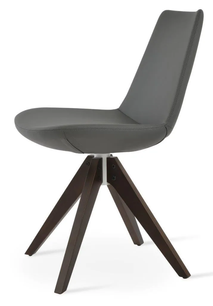 Eiffel Pyramid Swivel Dining Chair