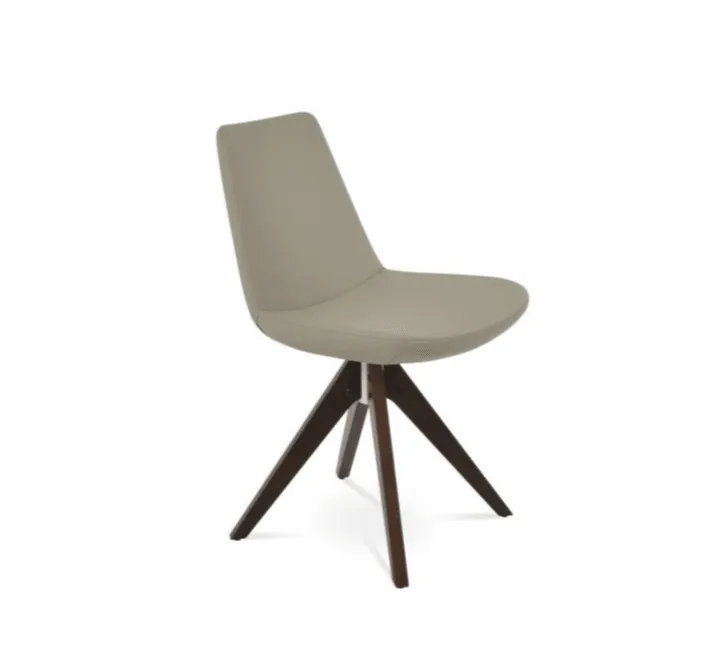 Eiffel Pyramid Swivel Dining Chair