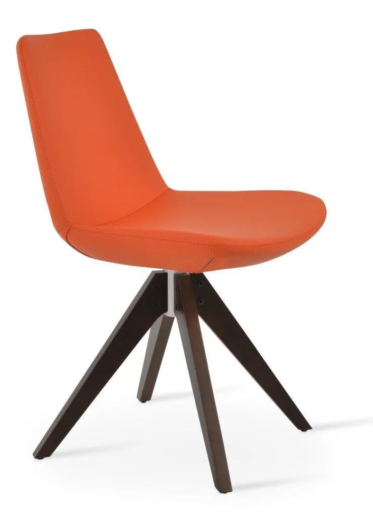 Eiffel Pyramid Swivel Dining Chair