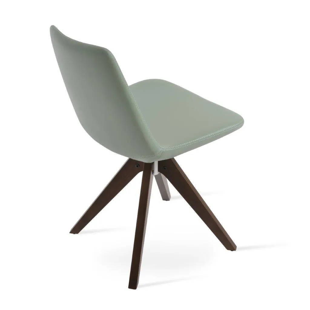 Eiffel Pyramid Swivel Dining Chair