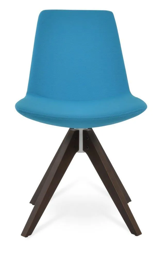 Eiffel Pyramid Swivel Dining Chair