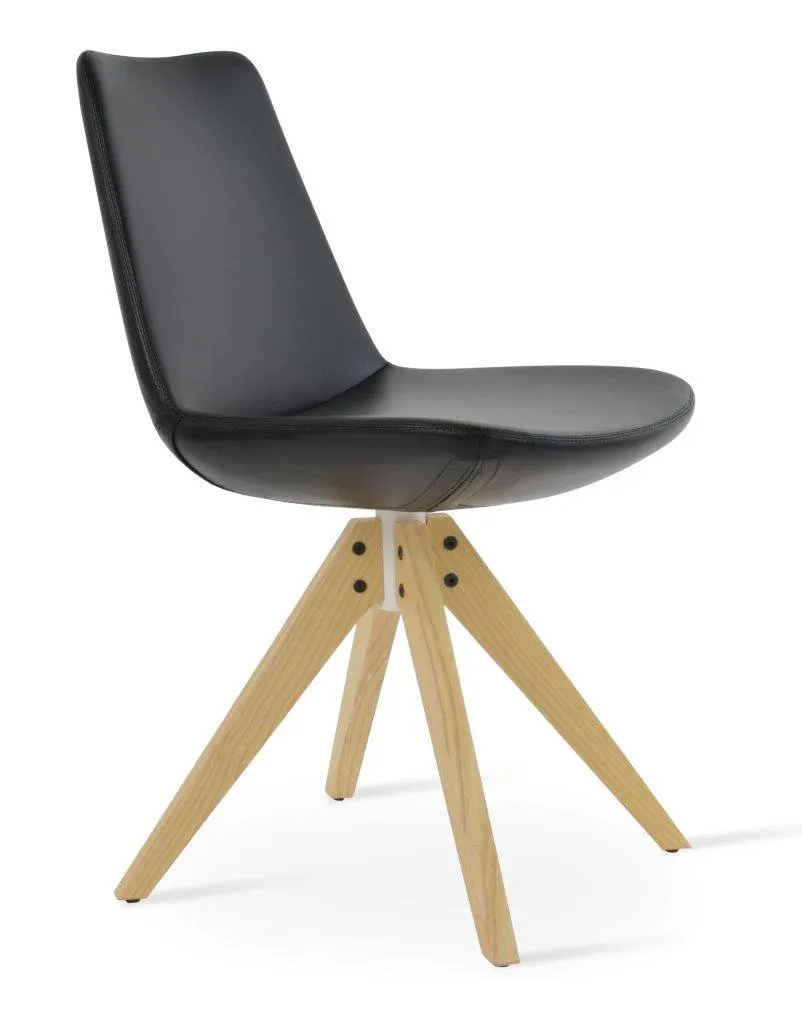 Eiffel Pyramid Swivel Dining Chair