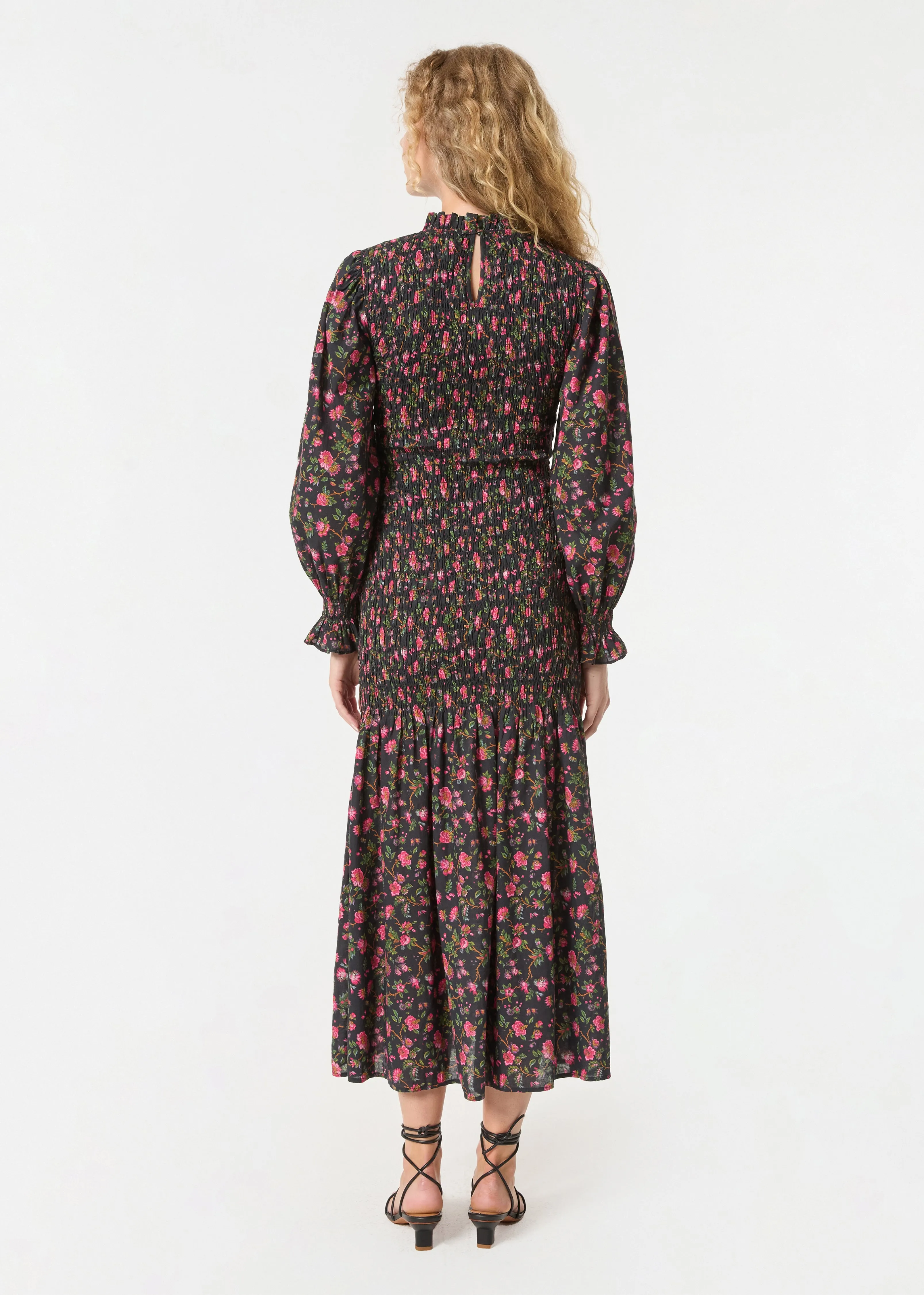 Eliza Dress | Ink Morlaix Fleur Mini