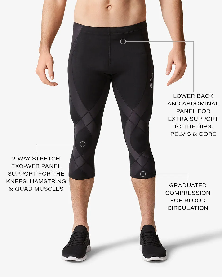 Endurance Generator Joint & Muscle Support 3/4 Compression Tight: Men's Black