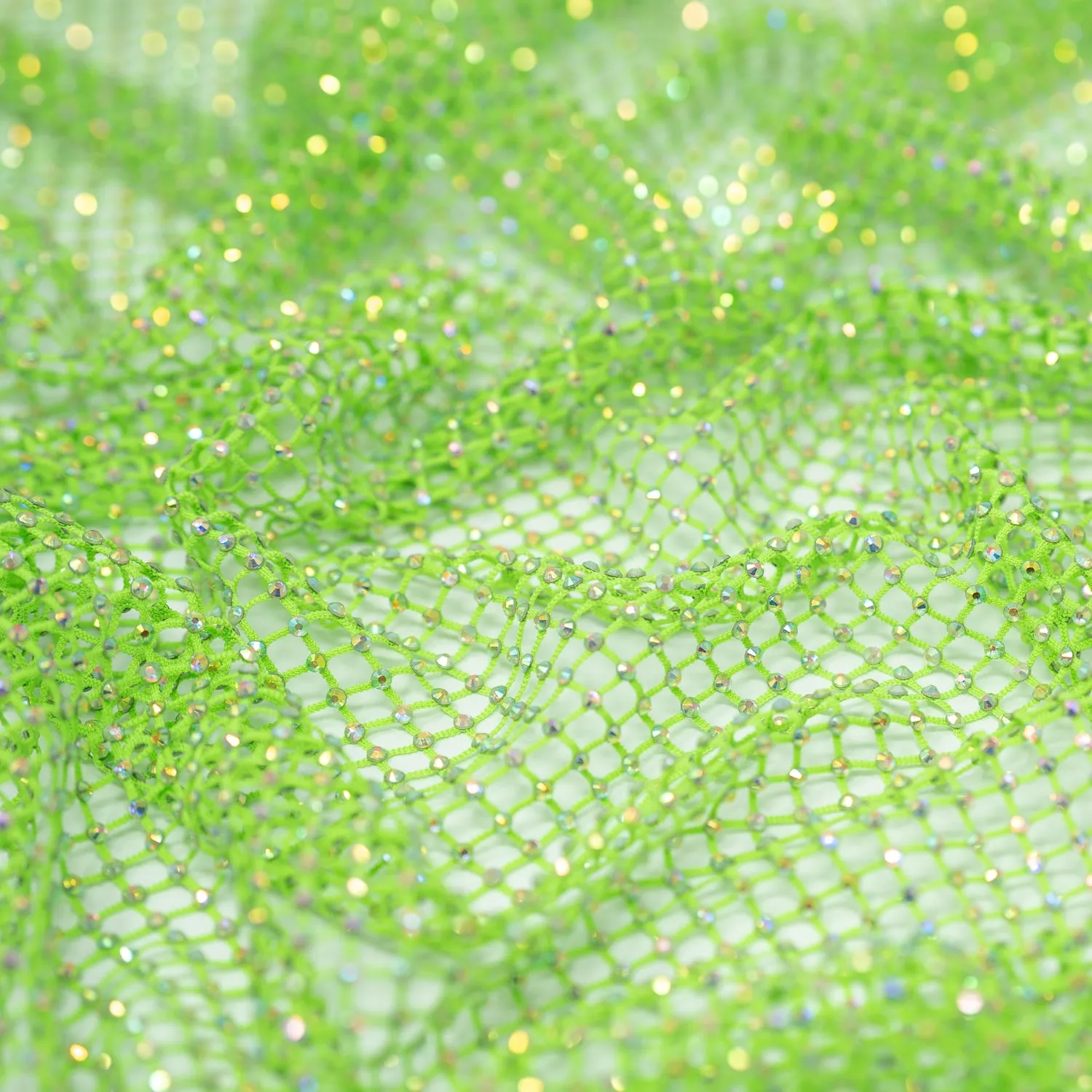 Enigma Diamond Fishnet Fabric | Blue Moon Fabrics