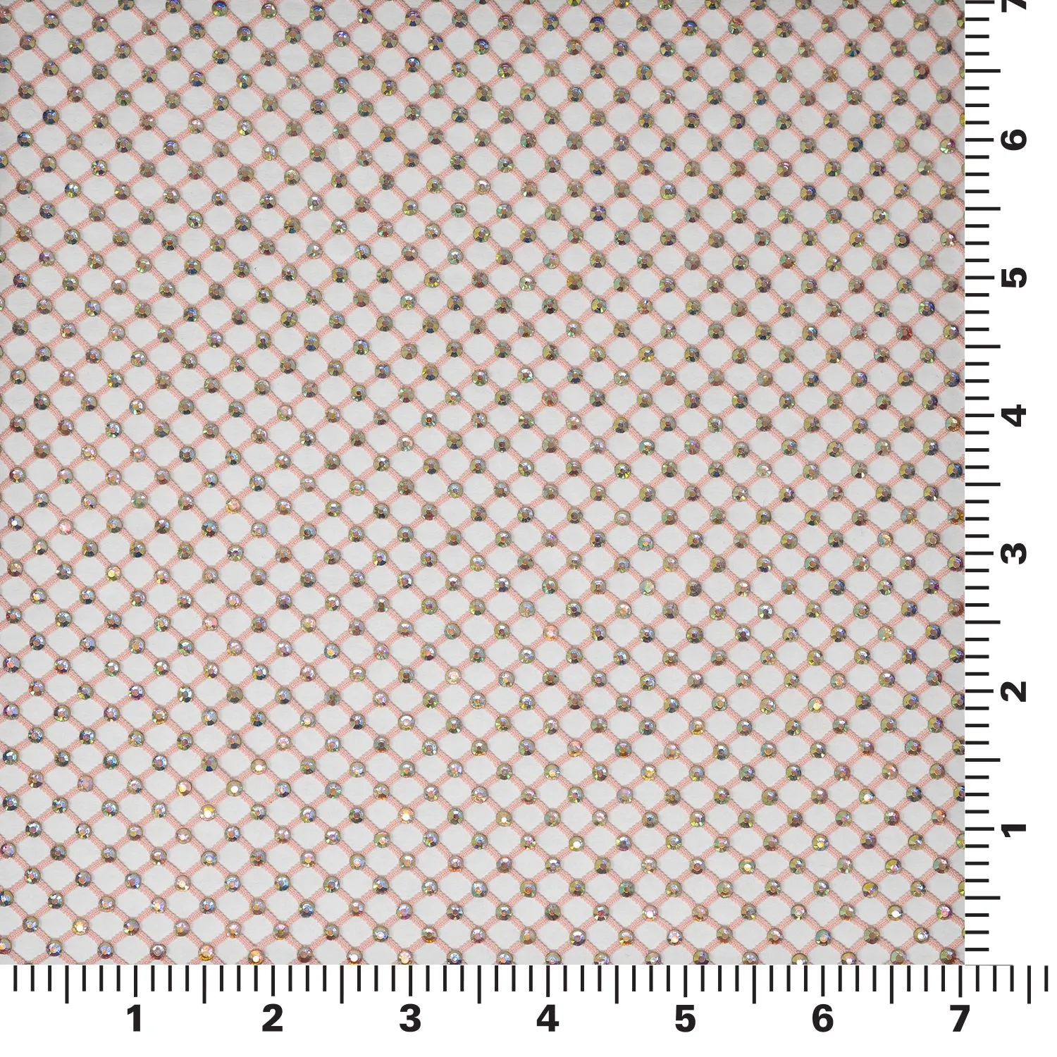 Enigma Diamond Fishnet Fabric | Blue Moon Fabrics