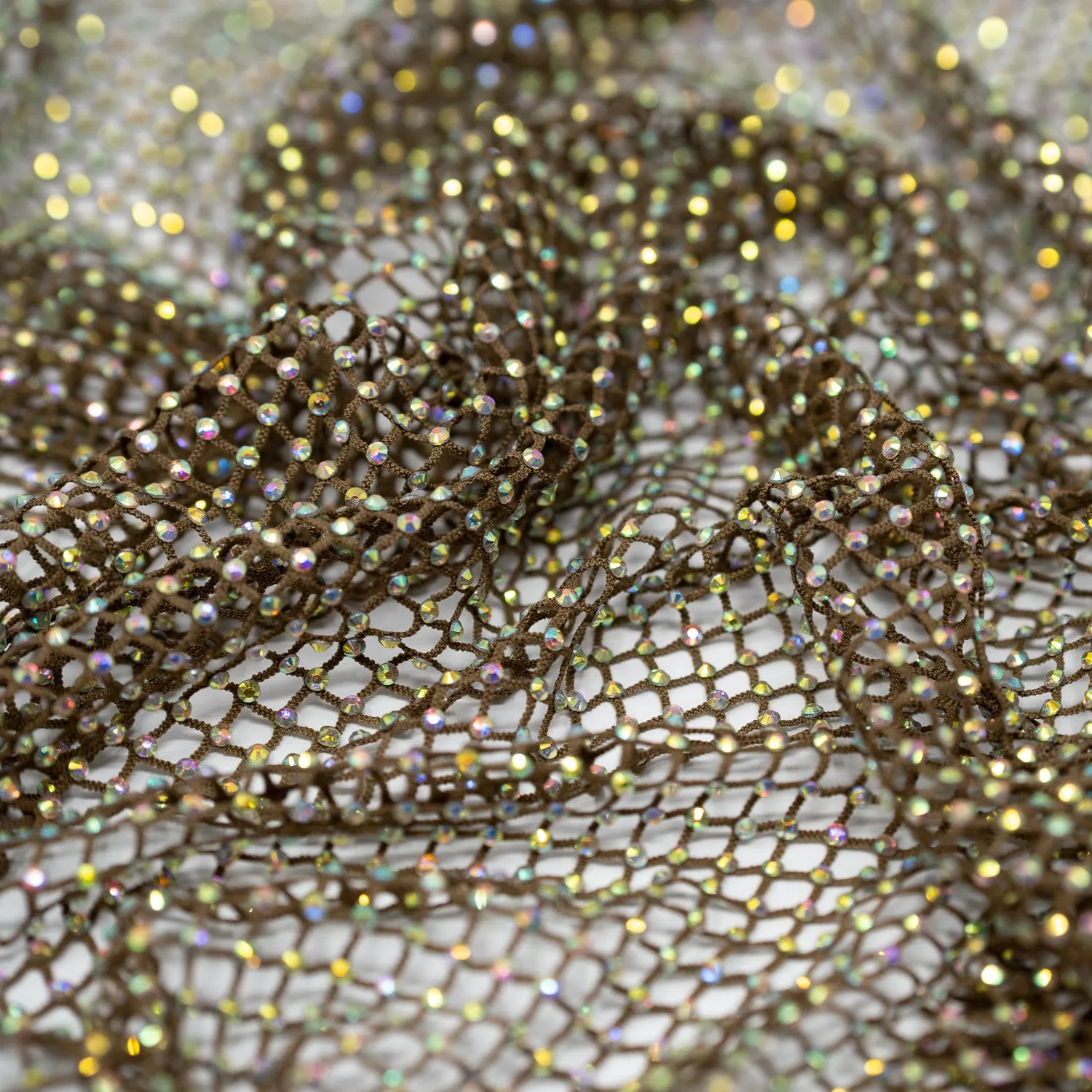 Enigma Diamond Fishnet Fabric | Blue Moon Fabrics