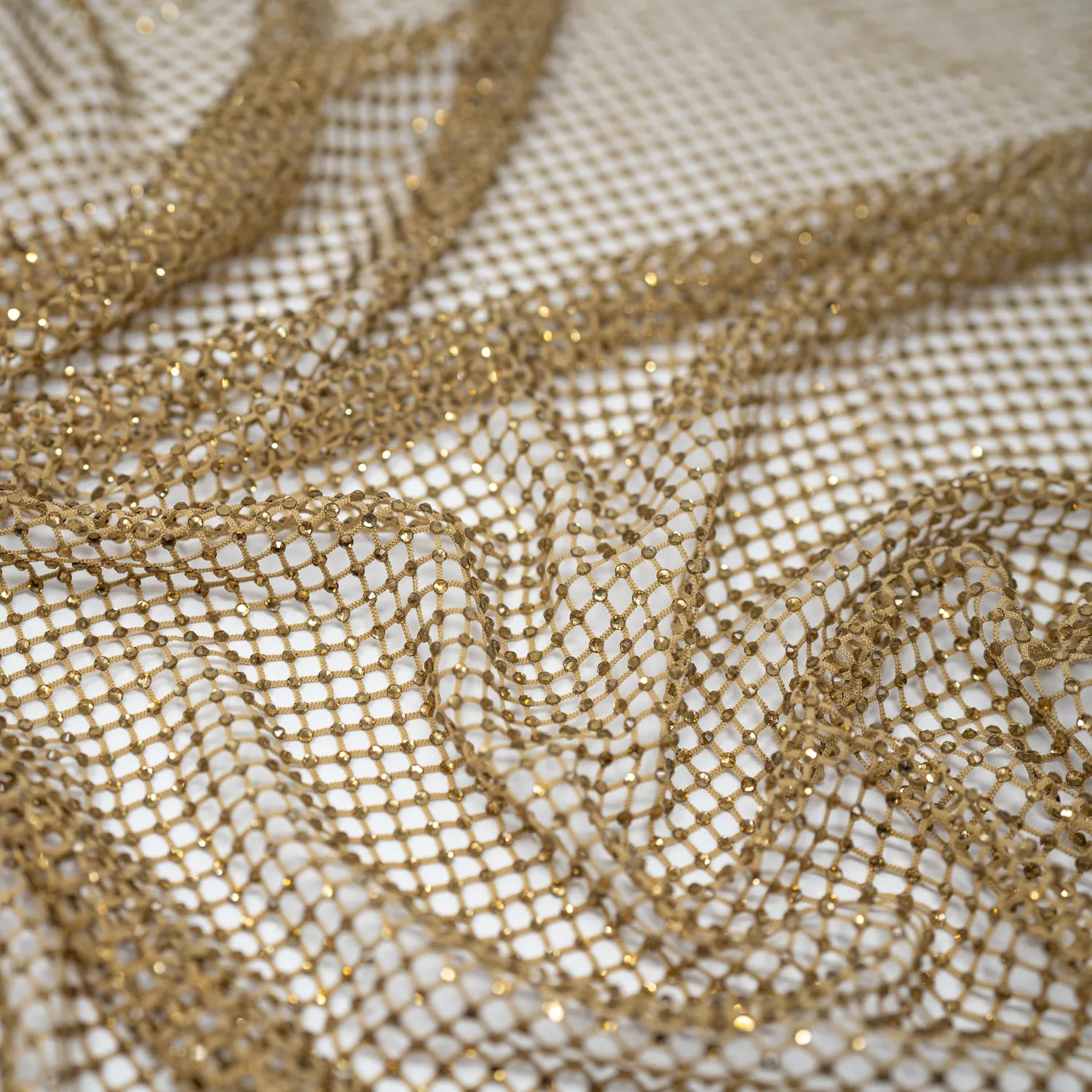 Enigma Diamond Fishnet Fabric | Blue Moon Fabrics