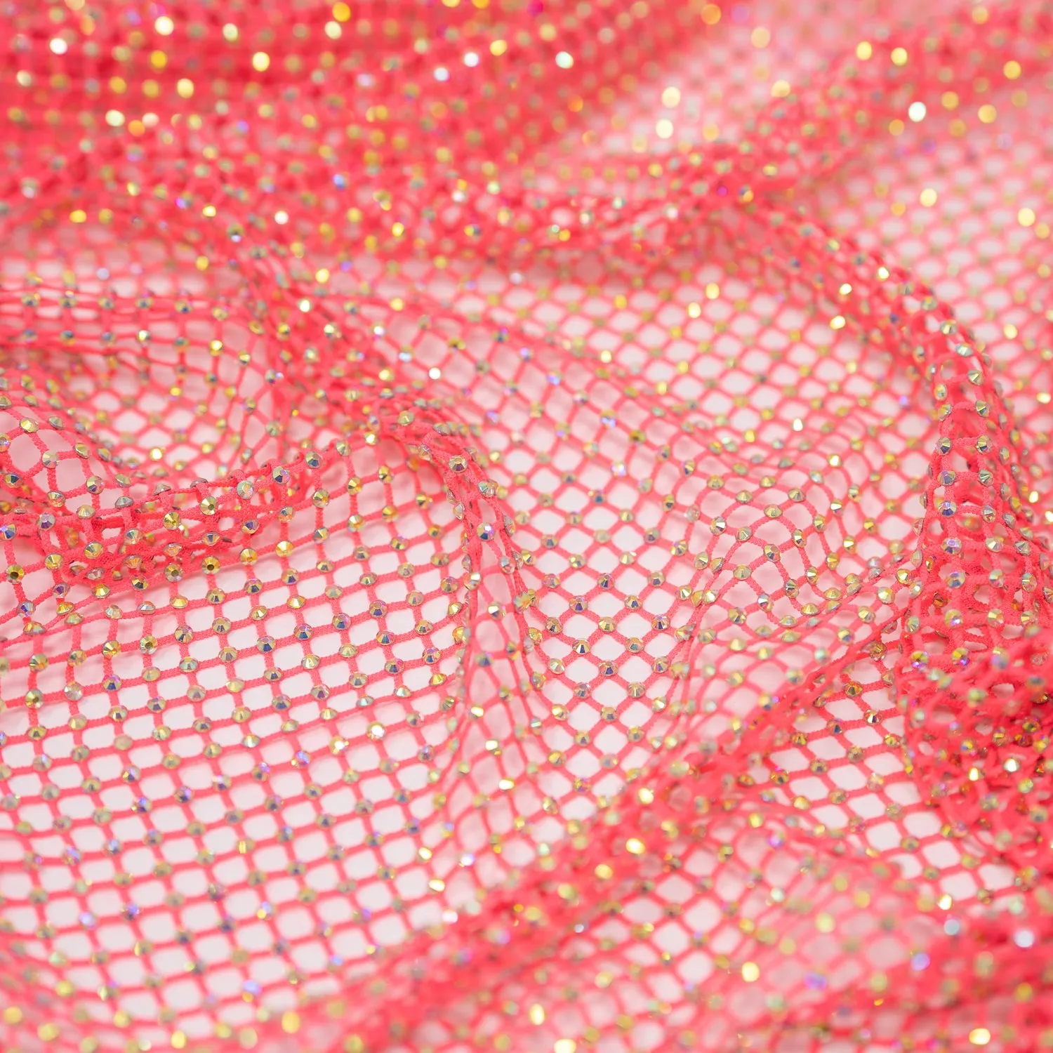 Enigma Diamond Fishnet Fabric | Blue Moon Fabrics