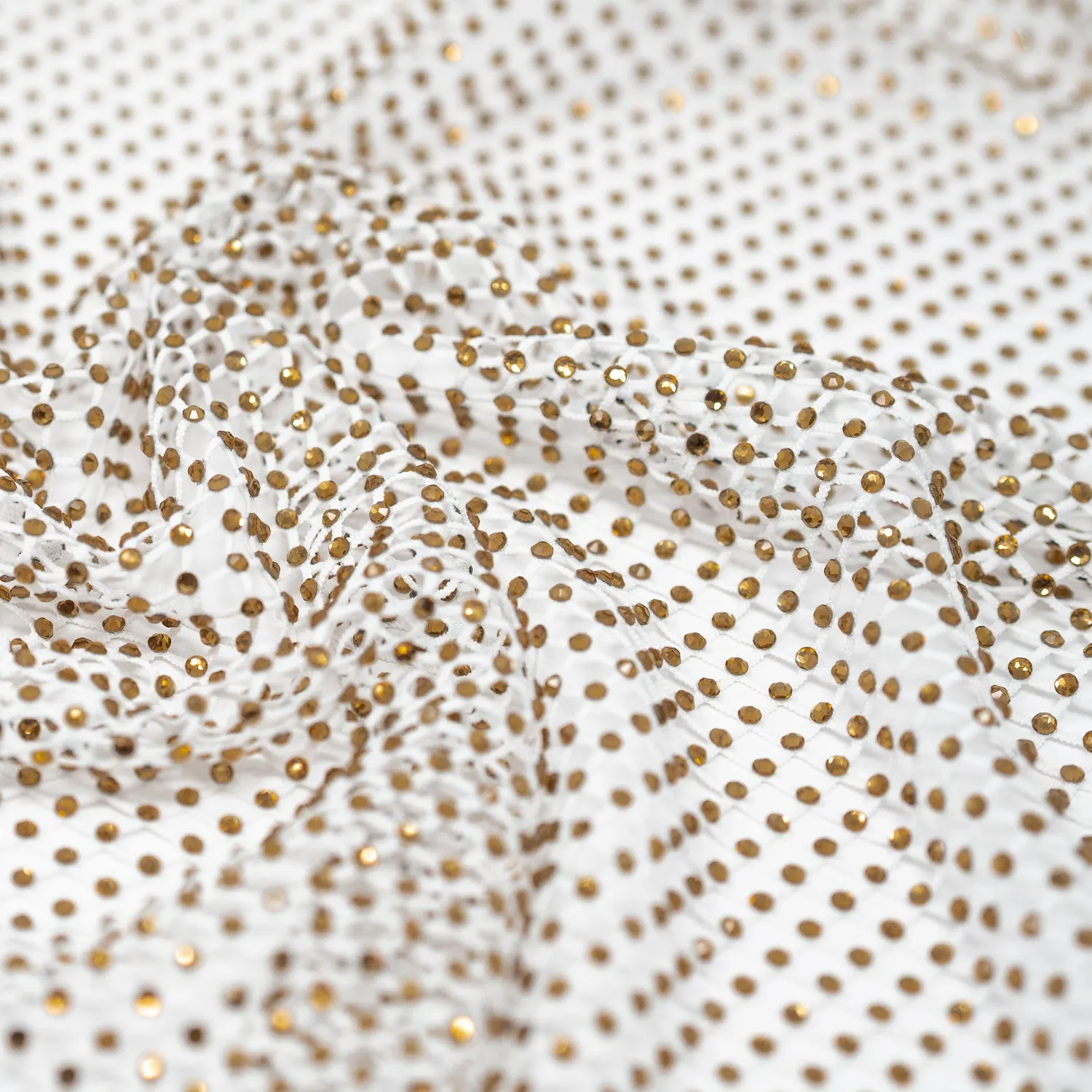 Enigma Diamond Fishnet Fabric | Blue Moon Fabrics